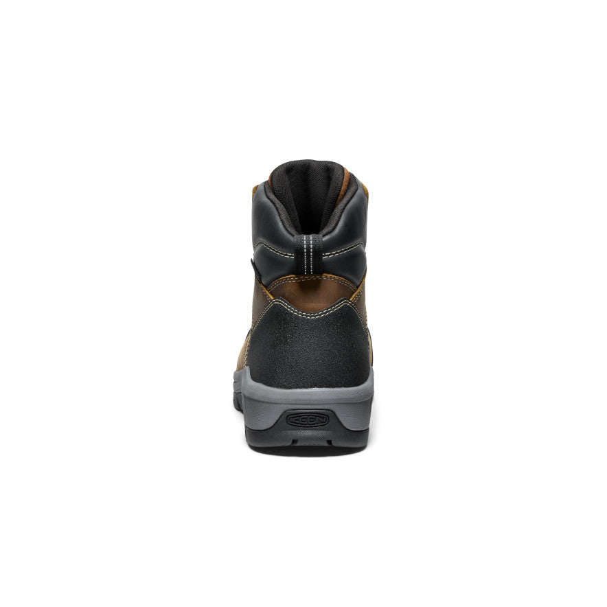 Mens Evanston 6 Insulated Waterproof Boot Carbon Toe BisonBlack