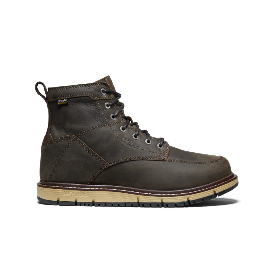 Mens San Jose 6 Waterproof Boot Soft Toe Cascade Brown