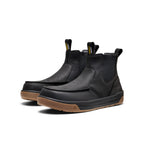 Mens Gibson Chelsea Work Boot Carbon Toe BlackGum