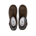 Mens Cincinnati Pull-On 90 Heel Waterproof Work Boot Carbon Toe Chocolate BrownBlack