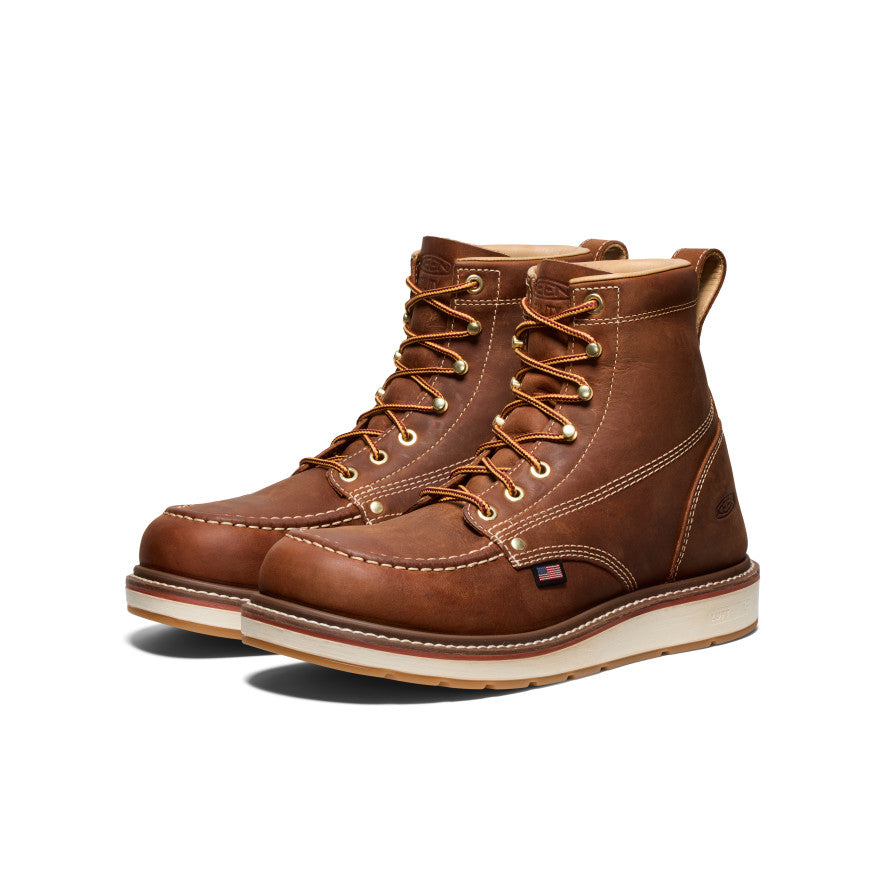 Mens Liberty 6 Boot Soft Toe Leather BrownBirch