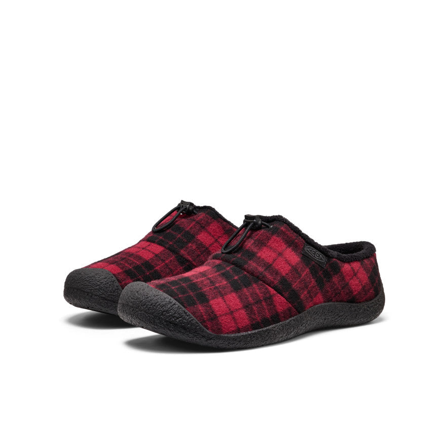 Mens Howser III Slide Frontier Flannel Red