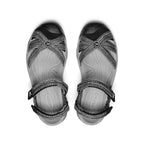 Womens Bali Strap Sandal AlloyBlack