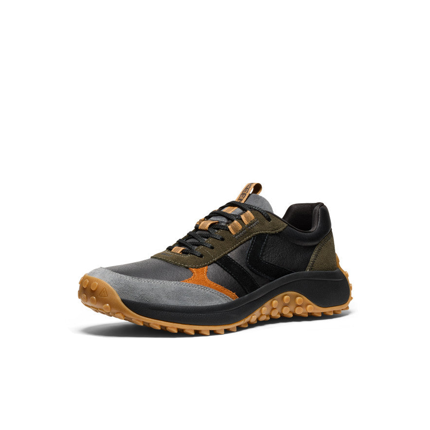 Mens KS86 Leather Sneaker Forest NightKeen Maple