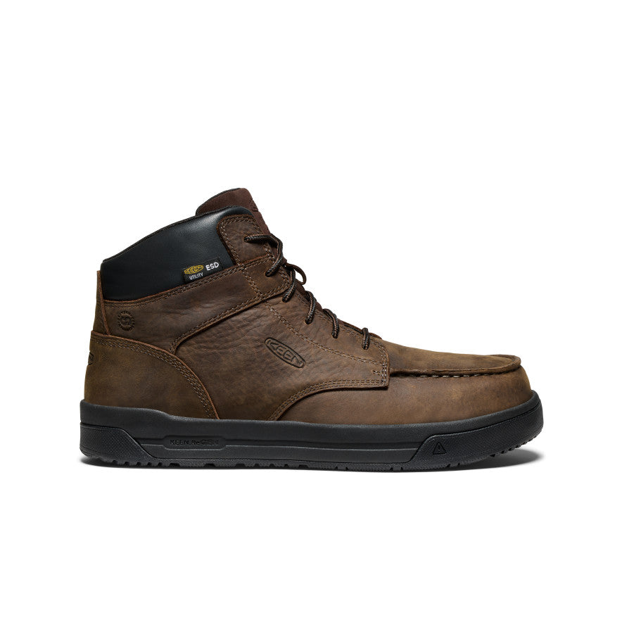 Mens Gibson ESD Boot Carbon Toe Cascade BrownBlack