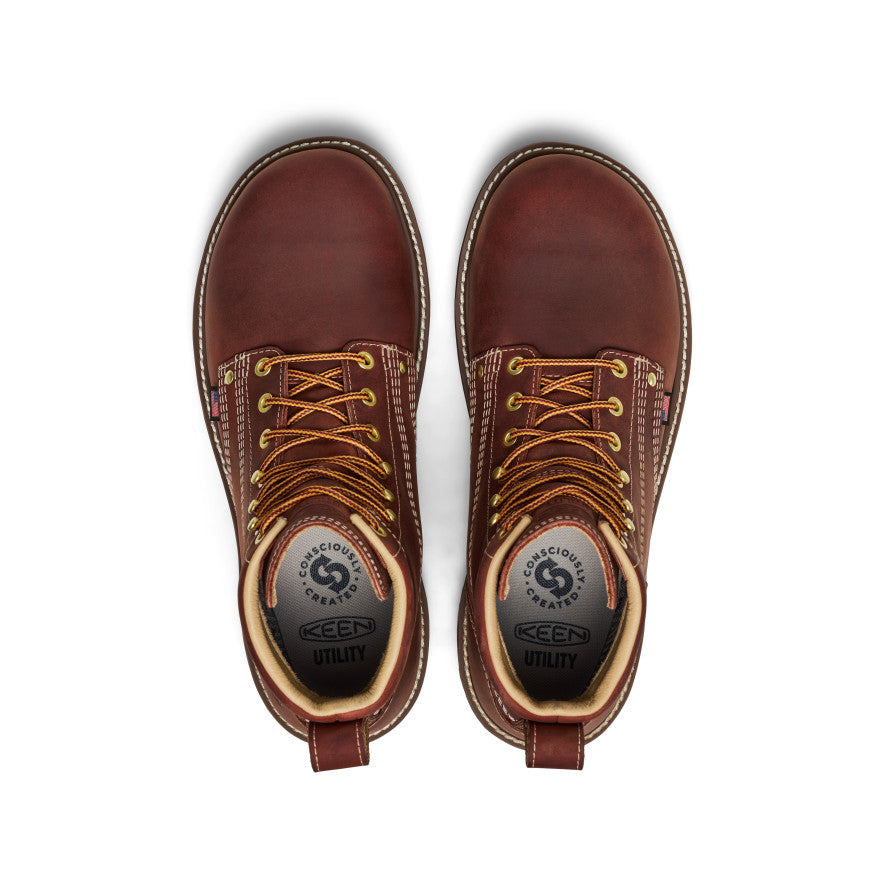Mens Liberty 6 Waterproof 90 Heel Boot Soft Toe Bombay BrownGum
