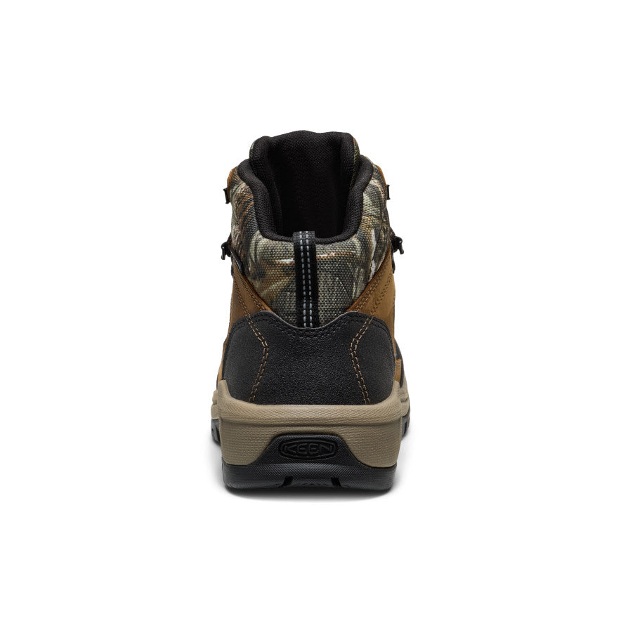 Womens Skokie Waterproof Work Boot Soft Toe CamoBlack
