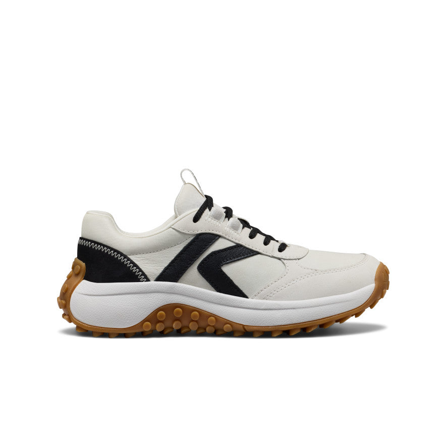 Womens KS86 Leather Sneaker Star WhiteBlack