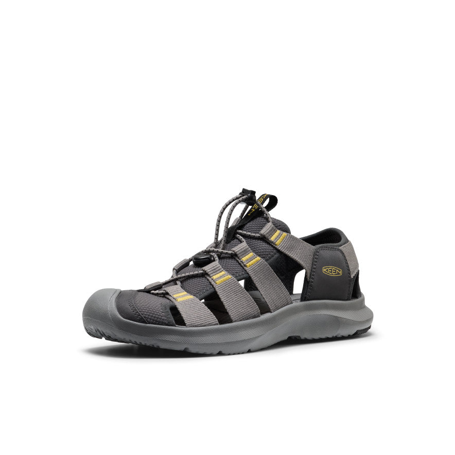 Mens Seanik H2 Sandal Steel GreyCream Gold