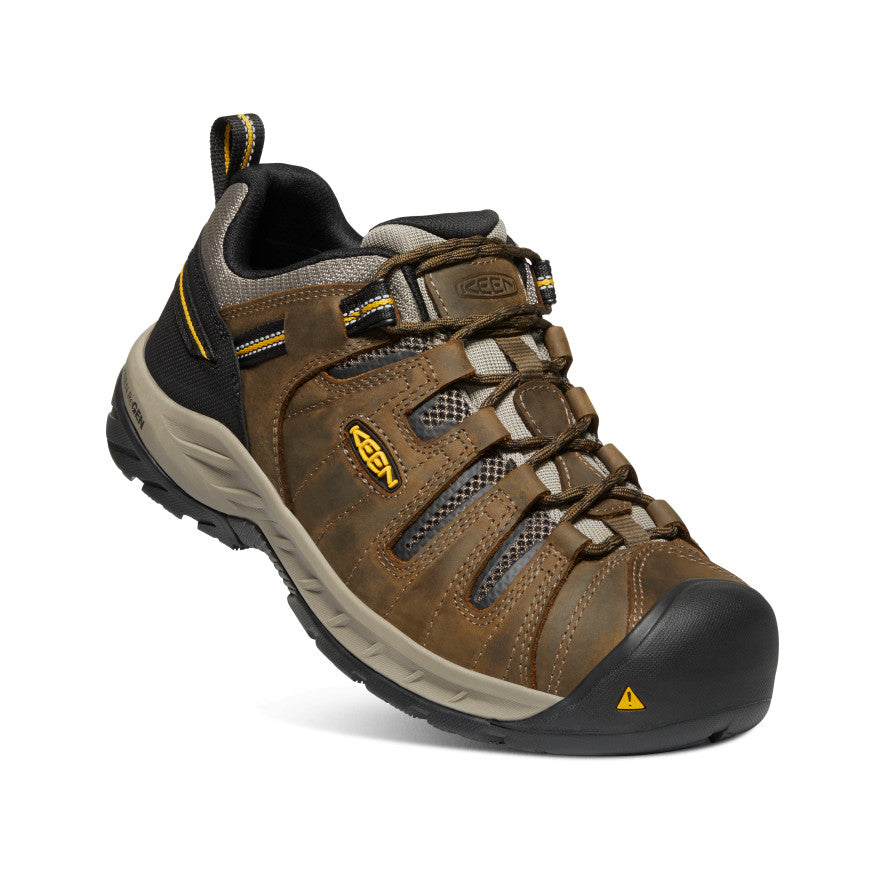 Mens Flint II Soft Toe Cascade BrownGolden Rod
