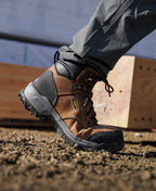 Mens Evanston 6 Waterproof Boot Carbon Toe BisonBlack