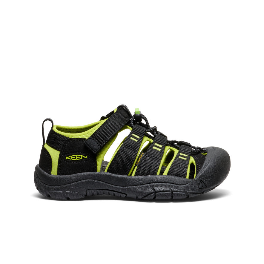 Big Kids Newport H2 BlackLime Green