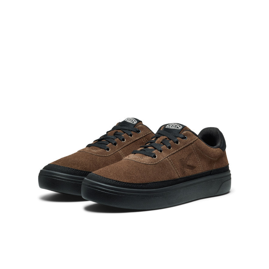 Mens KM4 Leather Sneaker Dark EarthBlack
