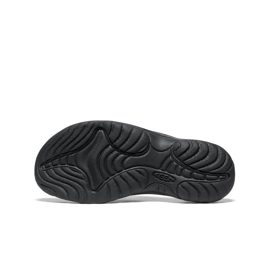 Womens Waimea Leather Flip-Flop BlackBlack