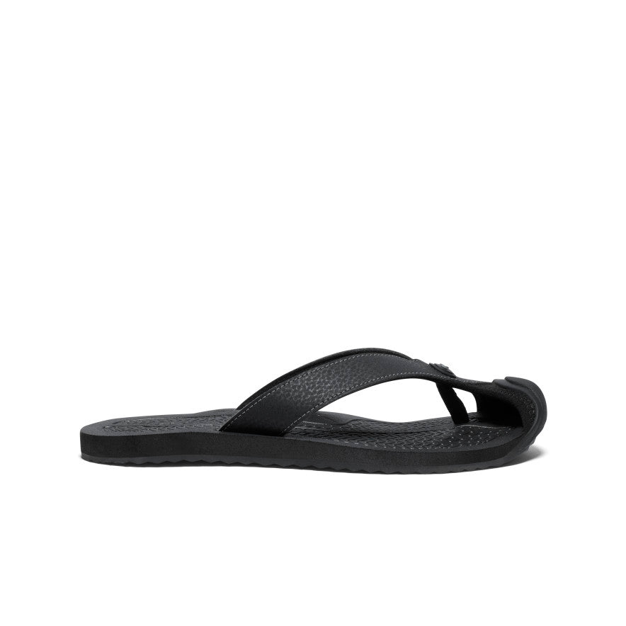 Womens Barbados Flip-Flop BlackSteel Grey
