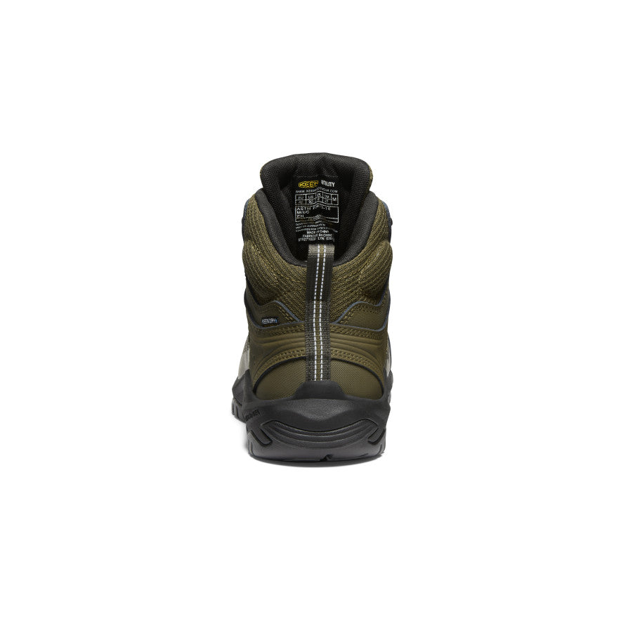Mens Reno Mid Waterproof Carbon Toe Dark OliveBlack