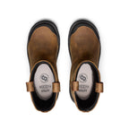Womens Evanston Pull-On Waterproof Boot Carbon Toe BisonBlack