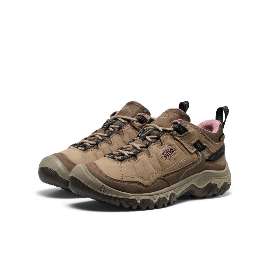 Womens Targhee IV Waterproof Hiking Shoe BrindleNostalgia Rose