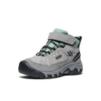 Little Kids Targhee IV Waterproof Hiking Boot AlloyGranite Green