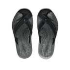 Womens Barbados Flip-Flop BlackSteel Grey