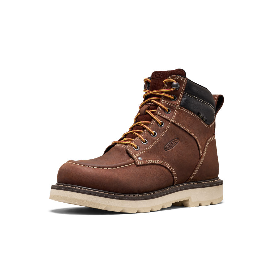 Mens Cincinnati 6 Waterproof 90 Heel Boot Soft Toe Tuscan RedSandshell