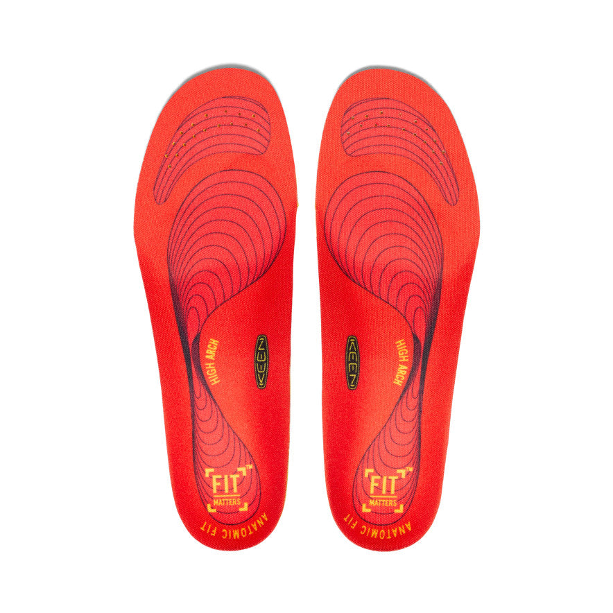 Mens Utility K-30 High Arch Insole Red