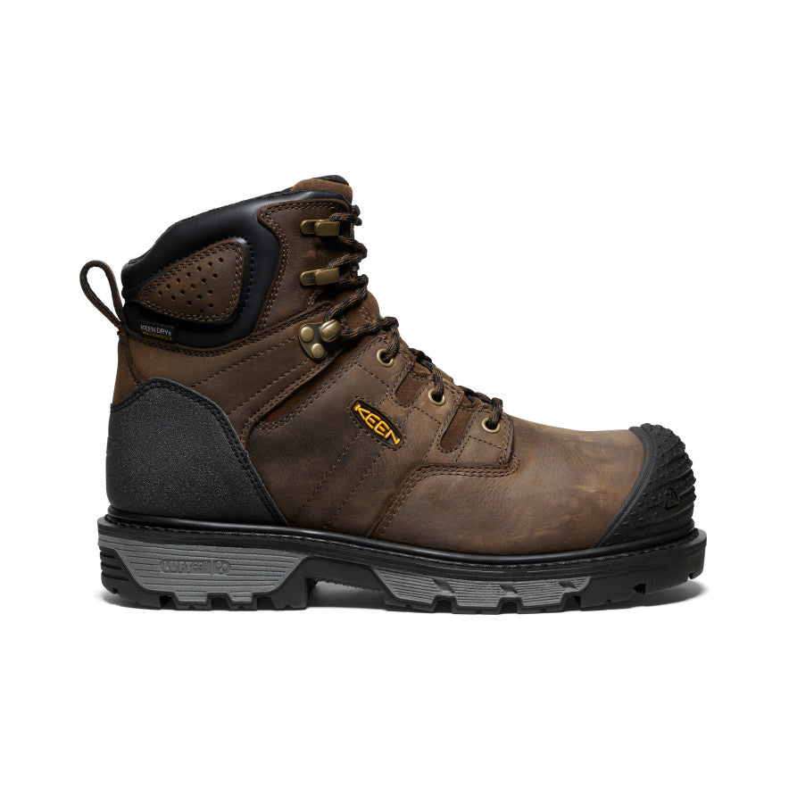 Mens CSA Camden 6 Waterproof Boot Carbon Toe Dark EarthBlack