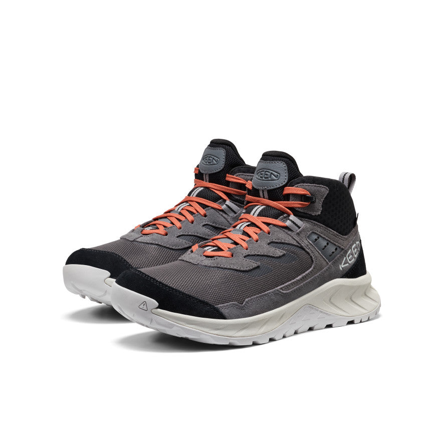 Mens Hightrail Waterproof Hiking Boot MagnetBurnt Brick