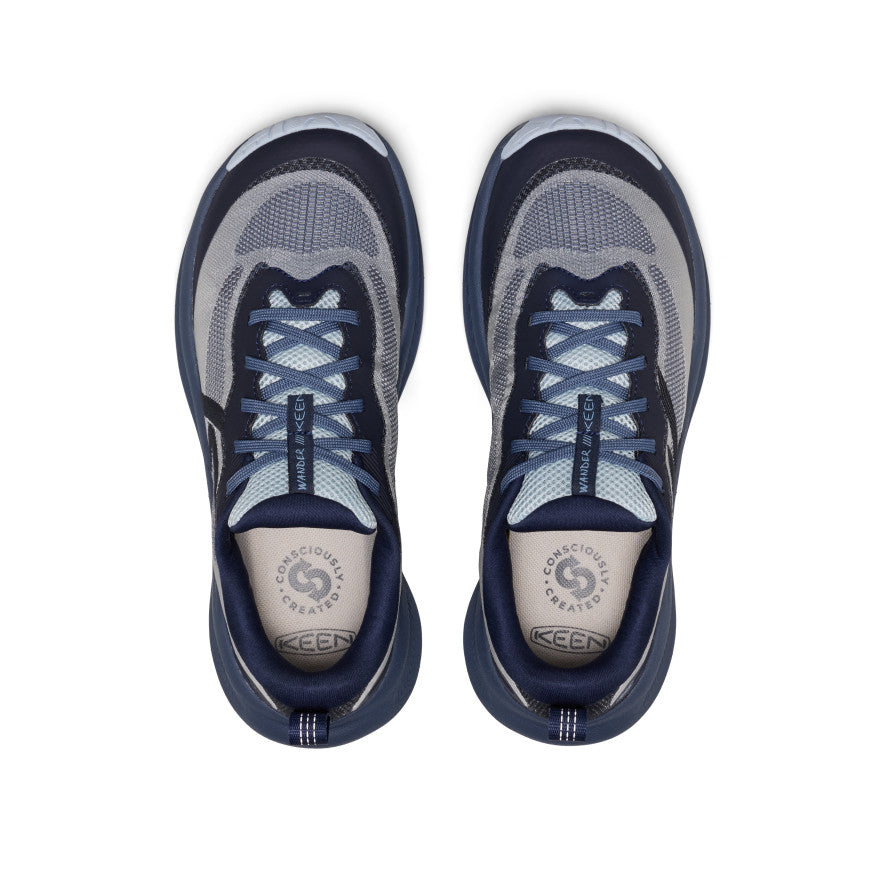 Womens Wander Trail Running Shoe Vintage IndigoSkyway