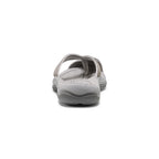 Mens Waimea Leather Flip-Flop MonochromeSteel Grey