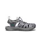 Womens Whisper Medium GreyPeacock Green