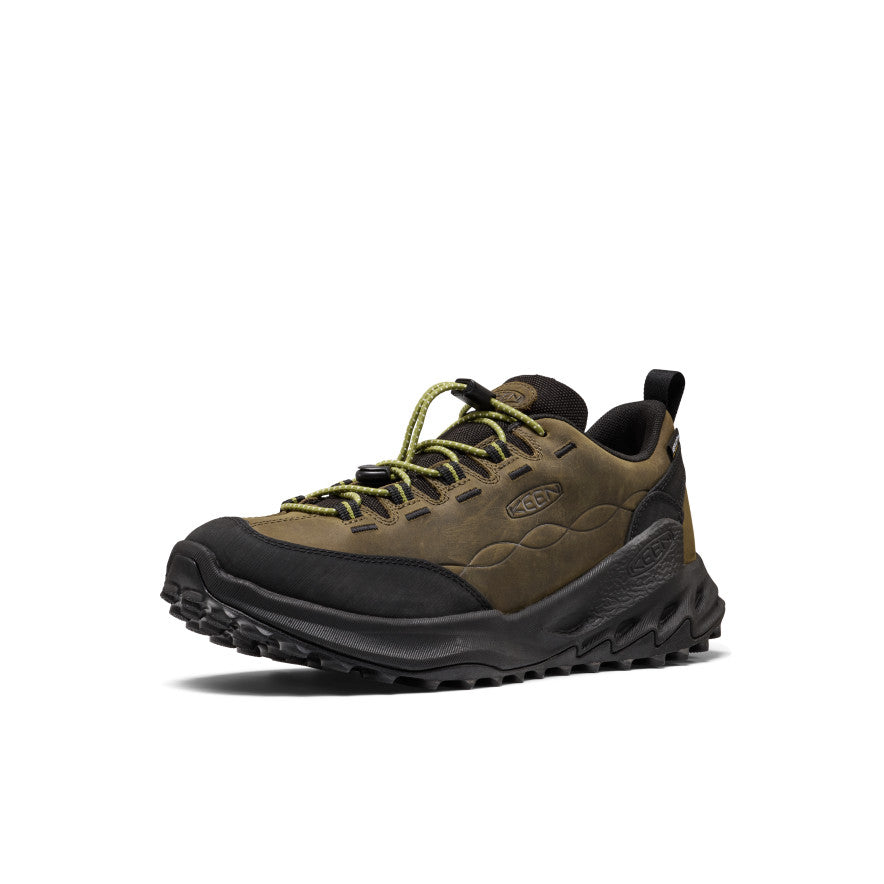 Mens Jasper Zionic Waterproof Sneaker Dark OliveGolden Cypress