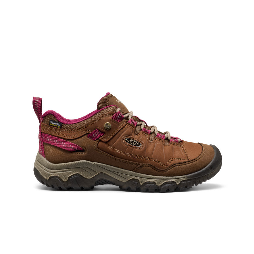 Womens Targhee IV Waterproof Hiking Shoe BisonBeaujolais