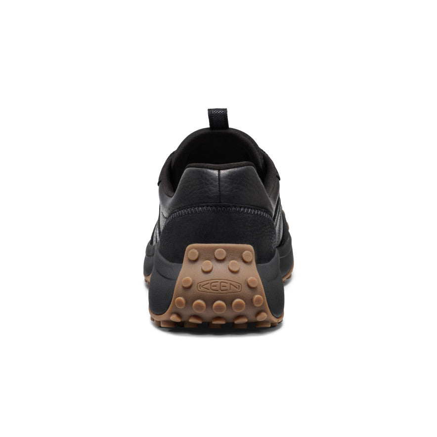Mens KS86 Leather Sneaker Black
