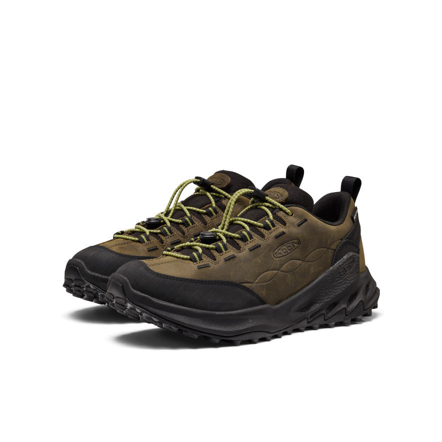 Mens Jasper Zionic Waterproof Sneaker Dark OliveGolden Cypress