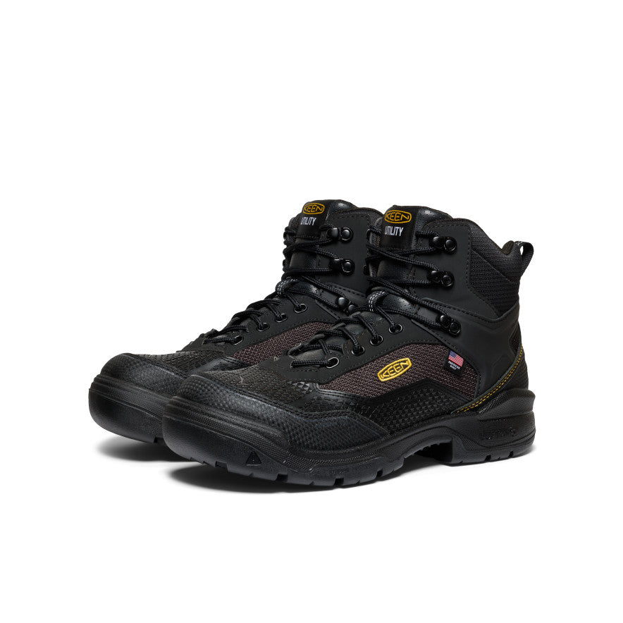 Mens Stronglite Waterproof Boot Carbon Toe BlackBlack