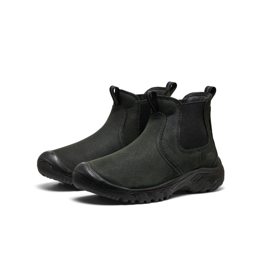 Womens Greta II Waterproof Chelsea BlackBlack