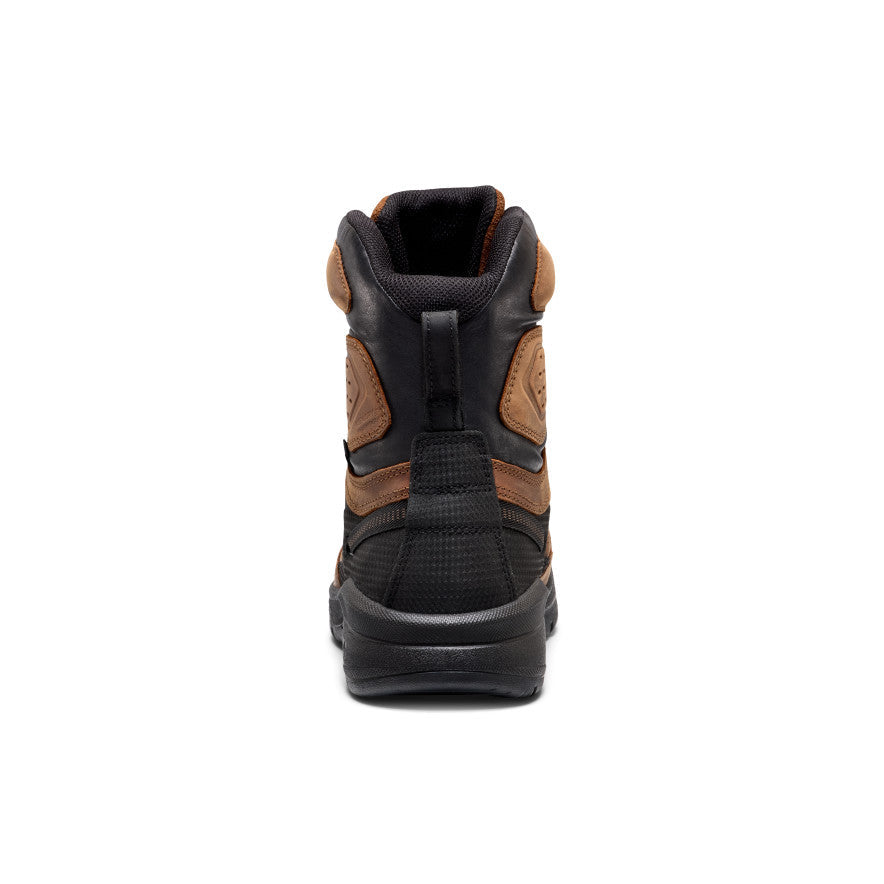 Mens Targhee IV 8 Insulated Waterproof Work Boot Carbon Toe BisonBlack