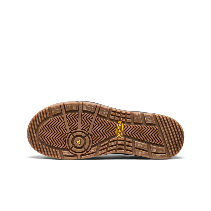 Mens Gibson Slip-On Work Shoe Carbon Toe BlackGum