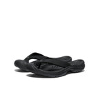 Womens Waimea Leather Flip-Flop BlackBlack