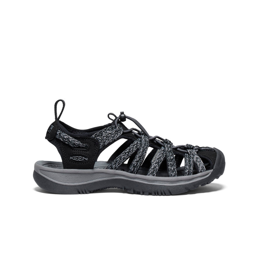 Womens Whisper BlackSteel Grey