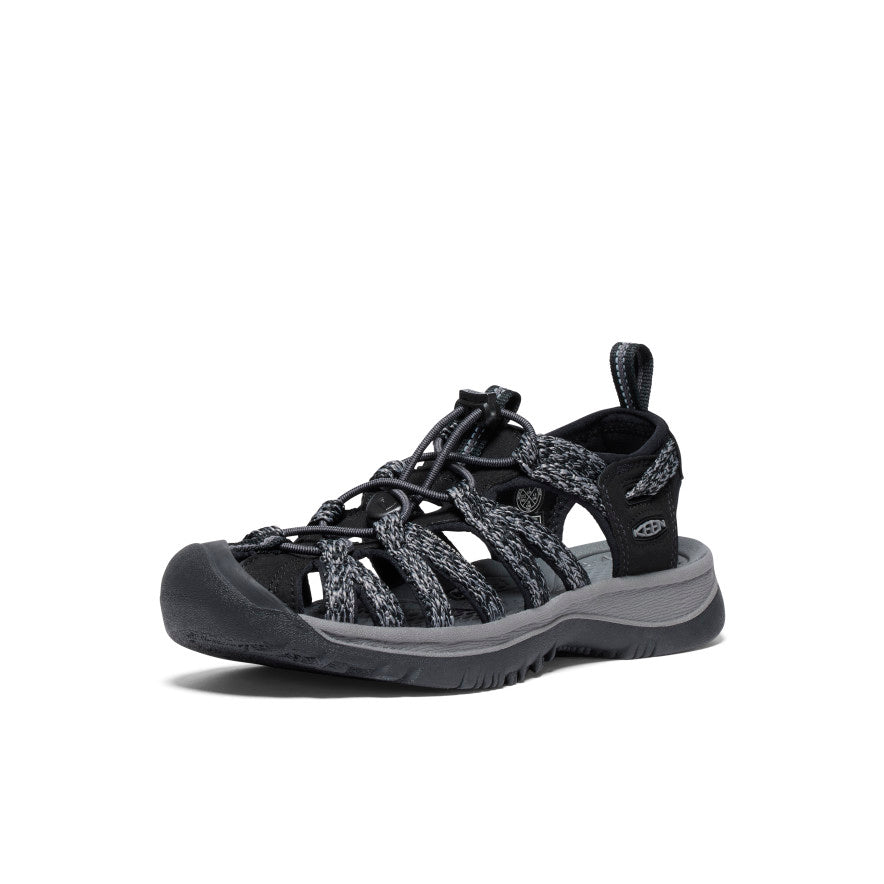 Womens Whisper BlackSteel Grey