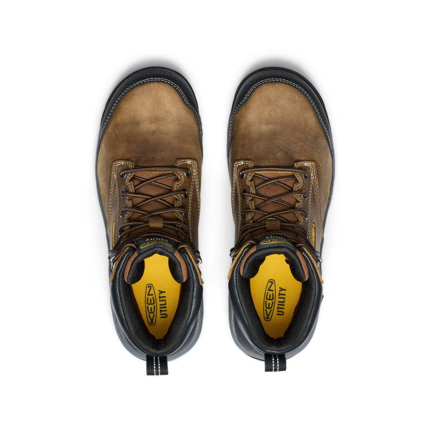 Mens Evanston 6 Waterproof Boot INT MET Carbon Toe BisonBlack