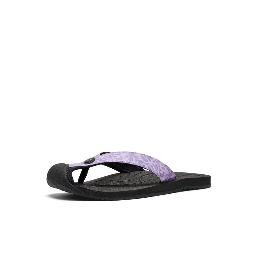Womens Barbados Flip-Flop Orchid BloomBlack