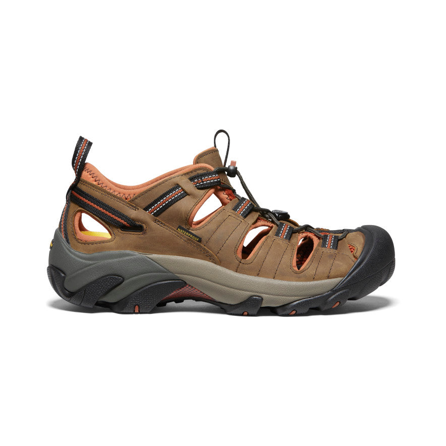 Mens Arroyo II Black OliveBombay Brown
