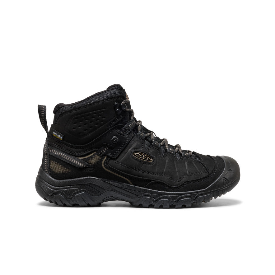 Mens Targhee IV Waterproof Hiking Boot Triple Black