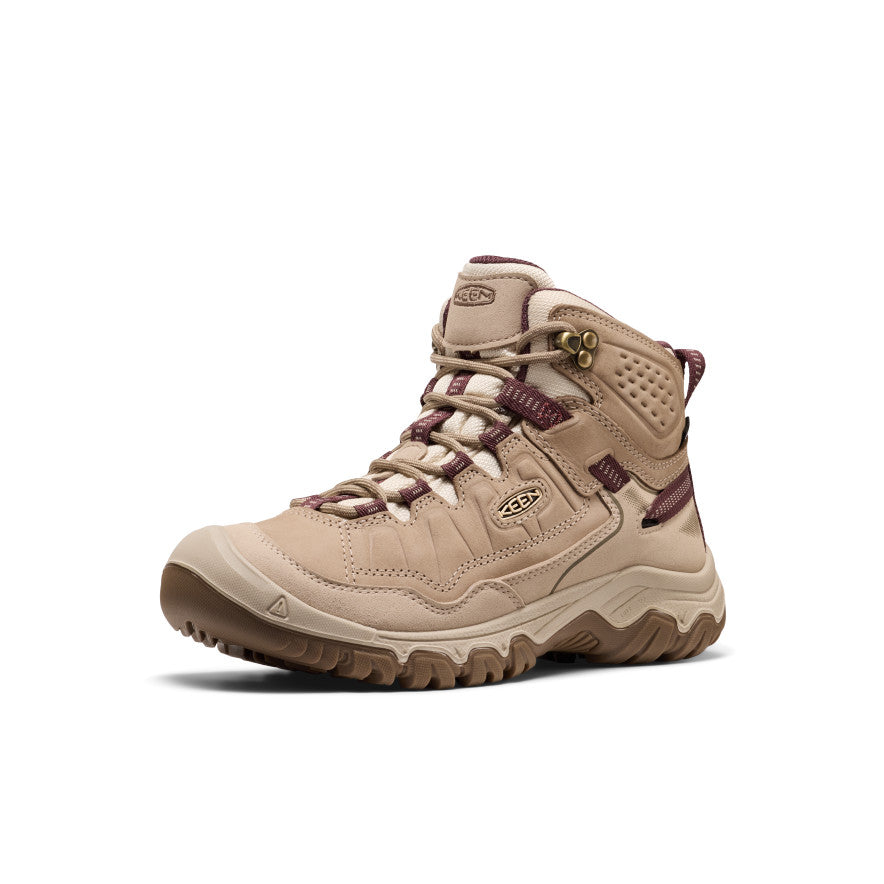 Womens Targhee IV Waterproof Hiking Boot Plaza TaupeHuckleberry