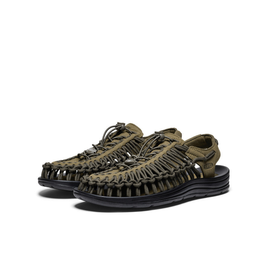 Mens UNEEK Sneaker Dark OliveBlack
