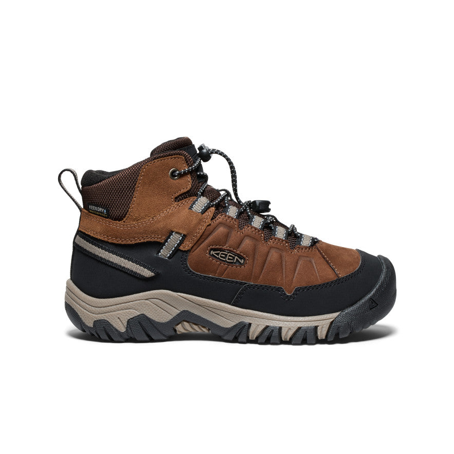 Big Kids Targhee IV Waterproof Hiking Boot BisonBrindle