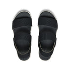 Womens Elle Backstrap Sandal Wide Black